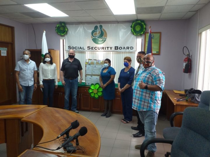 Transparent BPO donates to Belize Ministry of Health for COVID-19 relief.
